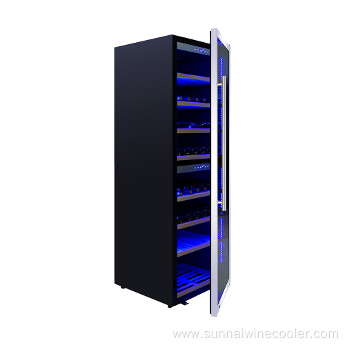 180 bottles dual zone compressor wine refrigerator